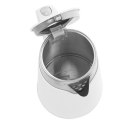 Adler Kettle AD 1372 Electric, 800 W, 0.6 L, Plastic/Stainless steel, 360° rotational base, White Adler Kettle AD 1372 Electric, 800 W, 0.6 L, Plastic/Stainless steel, 360° rotational base, White