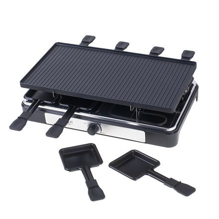 Adler Raclette - electric grill AD 6616 Table, 1400 W, Black/Stainless steel Adler Raclette - electric grill AD 6616 Table, 1400 W, Black/Stainless steel