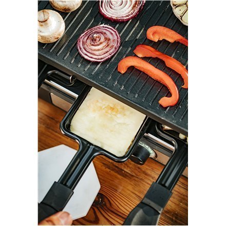 Adler Raclette - electric grill AD 6616 Table, 1400 W, Black/Stainless steel Adler Raclette - electric grill AD 6616 Table, 1400 W, Black/Stainless steel