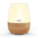Adler Ultrasonic Aroma Diffuser AD 7967 Ultrasonic, Suitable for rooms up to 25 m², Brown/White Adler Ultrasonic Aroma Diffuser AD 7967 Ultrasonic, Suitable for rooms up to 25 m², Brown/White
