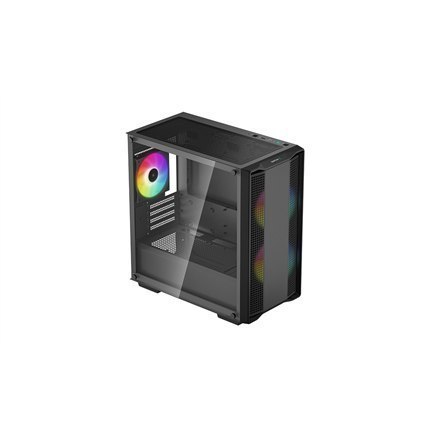 Deepcool Micro-ATX CASE CC360 Black, Mini-ITX / Micro-ATX, 4, Power supply included No, 1x USB3.0, 1x USB2.0, 1x Audio, ABS+SPCC Deepcool Micro-ATX CASE CC360 Black, Mini-ITX / Micro-ATX, 4, Power supply included No, 1x USB3.0, 1x USB2.0, 1x Audio, ABS+SPCC