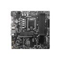 MSI PRO B760M-P Processor family Intel, Processor socket LGA1700, DDR5 DIMM, Memory slots 4, Supported hard disk drive interfac MSI PRO B760M-P Processor family Intel, Processor socket LGA1700, DDR5 DIMM, Memory slots 4, Supported hard disk drive interfac