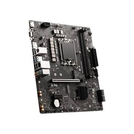 MSI PRO H610M-G DDR4 Processor family Intel, Processor socket LGA1700, DDR4 DIMM, Memory slots 2, Supported hard disk drive int MSI PRO H610M-G DDR4 Processor family Intel, Processor socket LGA1700, DDR4 DIMM, Memory slots 2, Supported hard disk drive int