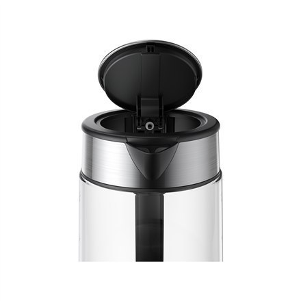 Xiaomi Electric Glass Kettle EU Electric, 2200 W, 1.7 L, Glass, 360° rotational base, Black/Stainless Steel Xiaomi Electric Glass Kettle EU Electric, 2200 W, 1.7 L, Glass, 360° rotational base, Black/Stainless Steel
