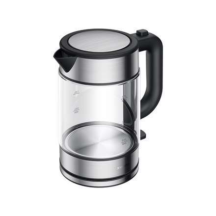 Xiaomi Electric Glass Kettle EU Electric, 2200 W, 1.7 L, Glass, 360° rotational base, Black/Stainless Steel Xiaomi Electric Glass Kettle EU Electric, 2200 W, 1.7 L, Glass, 360° rotational base, Black/Stainless Steel