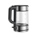 Xiaomi Electric Glass Kettle EU Electric, 2200 W, 1.7 L, Glass, 360° rotational base, Black/Stainless Steel Xiaomi Electric Glass Kettle EU Electric, 2200 W, 1.7 L, Glass, 360° rotational base, Black/Stainless Steel