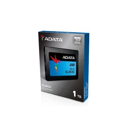 ADATA Ultimate SU800 1TB SSD form factor 2.5", SSD interface SATA, Read speed 560 MB/s, Write speed 520 MB/s ADATA Ultimate SU800 1TB SSD form factor 2.5", SSD interface SATA, Read speed 560 MB/s, Write speed 520 MB/s