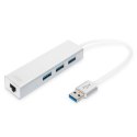 Digitus 3-port USB Hub and Gigabit LAN adapter DA-70250-1 Digitus 3-port USB Hub and Gigabit LAN adapter DA-70250-1