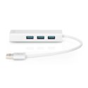 Digitus 3-port USB Hub and Gigabit LAN adapter DA-70250-1 Digitus 3-port USB Hub and Gigabit LAN adapter DA-70250-1