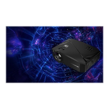 Acer GD711 Projector, DLP, 4K UHD, 4000lm, 1000000/1, HDMI, Black Acer GD711 DLP projector 4K2K 3840 x 2160 4000 ANSI lumens Bla Acer GD711 Projector, DLP, 4K UHD, 4000lm, 1000000/1, HDMI, Black Acer GD711 DLP projector 4K2K 3840 x 2160 4000 ANSI lumens Bla