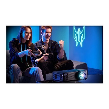 Acer PREDATOR GM712 Projector, DLP, 4K UHD, 4000lm, 20000/1, HDMI, Black Acer GM712 DLP projector 4K2K 3840 x 2160 3600 ANSI lum Acer PREDATOR GM712 Projector, DLP, 4K UHD, 4000lm, 20000/1, HDMI, Black Acer GM712 DLP projector 4K2K 3840 x 2160 3600 ANSI lum