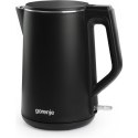 Gorenje Kettle K15DWBK Electric, 2200 W, 1.5 L, Stainless steel, 360° rotational base, Black Gorenje Kettle K15DWBK Electric, 2200 W, 1.5 L, Stainless steel, 360° rotational base, Black