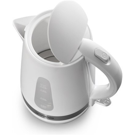 Gorenje Kettle K17WE Electric 2200 W 1.7 L Plastic + metal 360° rotational base White Gorenje Kettle K17WE Electric 2200 W 1.7 L Plastic + metal 360° rotational base White