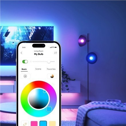 Nanoleaf Essentials Smart A60 Bulb E27 Matter 9W 806Lm RGBCW 2700-6500K Nanoleaf Essentials Smart A60 Bulb E27 Matter 9W 806Lm RGBCW 2700-6500K