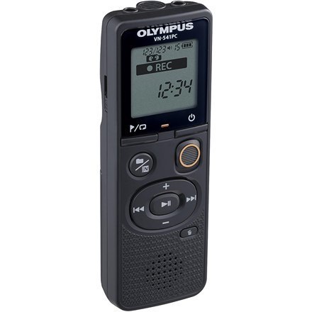 Olympus Digital Voice Recorder (OM branded) VN-541PC Segment display 1.39' WMA Black Olympus Digital Voice Recorder (OM branded) VN-541PC Segment display 1.39' WMA Black