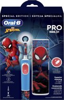 Oral-B Vitality PRO Kids Spiderman Electric Toothbrush with Travel Case, Blue Oral-B Vitality PRO Kids Spiderman Electric Toothbrush with Travel Case, Blue