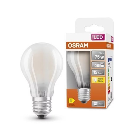 Osram Parathom Classic Filament 75 non-dim 7,5W/827 E27 bulb Osram Parathom Classic Filament 75 non-dim 7,5W/827 E27 bulb