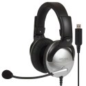 Koss | SB45 USB | Słuchawki dla graczy | Przewodowe | Nauszne | Mikrofon | Redukcja szumów | Srebrne/Czarne Koss | SB45 USB | Słuchawki dla graczy | Przewodowe | Nauszne | Mikrofon | Redukcja szumów | Srebrne/Czarne