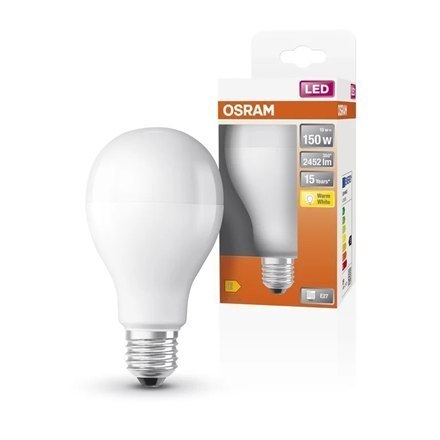 Osram Parathom Classic LED 150 non-dim 19W/827 E27 bulb Osram Parathom Classic LED E27 19 W Warm White Osram Parathom Classic LED 150 non-dim 19W/827 E27 bulb Osram Parathom Classic LED E27 19 W Warm White