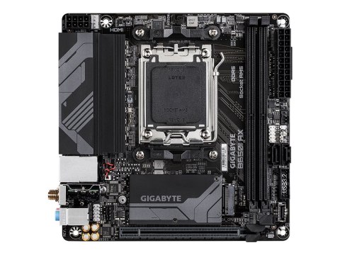 Gigabyte | B650I AX 1.0 | Rodzina procesora AMD | Gniazdo procesora AM5 | Pamięć DDR5 DIMM | Obsługiwane interfejsy dysków tward Gigabyte | B650I AX 1.0 | Rodzina procesora AMD | Gniazdo procesora AM5 | Pamięć DDR5 DIMM | Obsługiwane interfejsy dysków tward