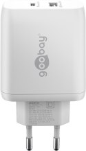 Goobay | Ładowarka USB-C PD Podwójna Szybka (45 W) | 65412 | N/A Goobay | Ładowarka USB-C PD Podwójna Szybka (45 W) | 65412 | N/A