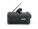 Muse Portable Solar Radio with Crank & Flashlight Muse Muse Portable Solar Radio with Crank & Flashlight Muse