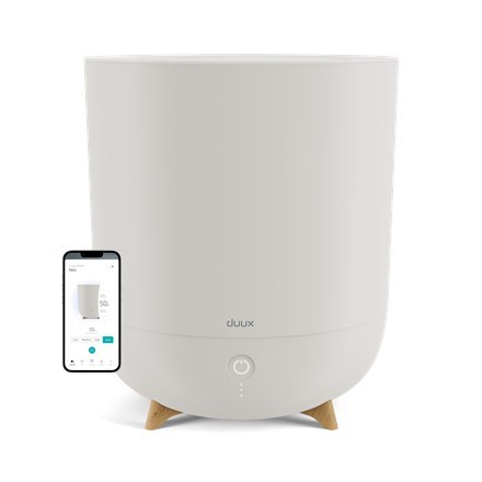 Nawilżacz Powietrza Duux Neo Smart | Pojemność Zbiornika na Wodę 5 L | Do Pomieszczeń do 50 m² | Ultradźwiękowy | Wydajność Nawi Nawilżacz Powietrza Duux Neo Smart | Pojemność Zbiornika na Wodę 5 L | Do Pomieszczeń do 50 m² | Ultradźwiękowy | Wydajność Nawi
