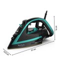 TEFAL | FV8066E0 | Żelazko | Żelazko parowe | 3000 W | Pojemność zbiornika na wodę 270 ml | Stała para 50 g/min | Wydajność pary TEFAL | FV8066E0 | Żelazko | Żelazko parowe | 3000 W | Pojemność zbiornika na wodę 270 ml | Stała para 50 g/min | Wydajność pary