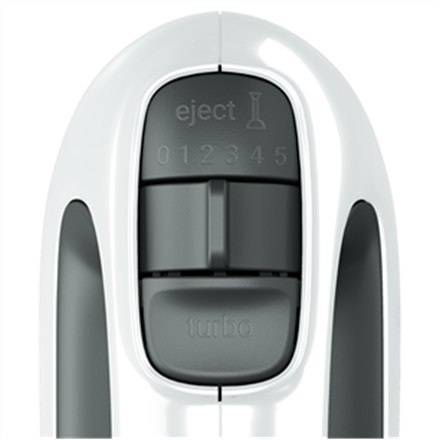 TEFAL | PrepMix+ HT462138 | Mikser ręczny | 500 W | Liczba prędkości 5 | Tryb turbo | Biały TEFAL | PrepMix+ HT462138 | Mikser ręczny | 500 W | Liczba prędkości 5 | Tryb turbo | Biały
