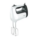 TEFAL | PrepMix+ HT462138 | Mikser ręczny | 500 W | Liczba prędkości 5 | Tryb turbo | Biały TEFAL | PrepMix+ HT462138 | Mikser ręczny | 500 W | Liczba prędkości 5 | Tryb turbo | Biały