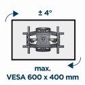 Uchwyt na telewizor Gembird | Do montażu na ścianie | WM-75ST-01 | Regulacja kąta, obrót, nachylenie | 32-75 cali | Maksymalna w Uchwyt na telewizor Gembird | Do montażu na ścianie | WM-75ST-01 | Regulacja kąta, obrót, nachylenie | 32-75 cali | Maksymalna w