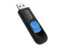 ADATA Pamięć USB UV128 256 GB Gen1 Czarno-Niebieska ADATA Pamięć USB UV128 256 GB Gen1 Czarno-Niebieska