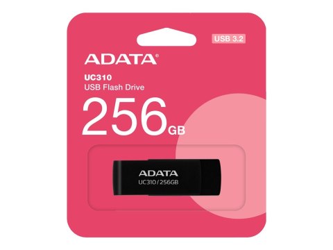 ADATA Pendrive UC310 256 GB USB 3.2 Gen1 Czarny ADATA Pendrive UC310 256 GB USB 3.2 Gen1 Czarny