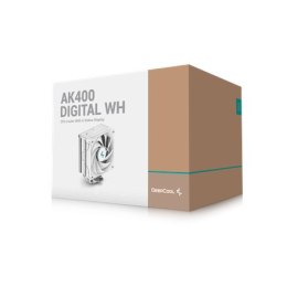Chłodzenie Procesora Deepcool | Cyfrowy Chłodnik Powietrza w Kolorze Białym | Model AK400