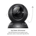 Kamera monitoringu domowego TP-LINK Pan/Tilt Wi-Fi Tapo C211 z funkcją PTZ, rozdzielczością 3 MP, ogniskową 3.83mm, kodowaniem H Kamera monitoringu domowego TP-LINK Pan/Tilt Wi-Fi Tapo C211 z funkcją PTZ, rozdzielczością 3 MP, ogniskową 3.83mm, kodowaniem H