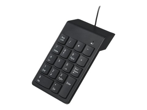Klawiatura numeryczna USB Gembird KPD-U-03 z przewodem - Klawiatura numeryczna, kabel, kolor czarny. Klawiatura numeryczna USB Gembird KPD-U-03 z przewodem - Klawiatura numeryczna, kabel, kolor czarny.