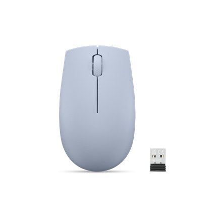 Lenovo | Kompaktowa mysz z baterią | 300 | Bezprzewodowa | Lodowa Niebieskość Lenovo | Kompaktowa mysz z baterią | 300 | Bezprzewodowa | Lodowa Niebieskość