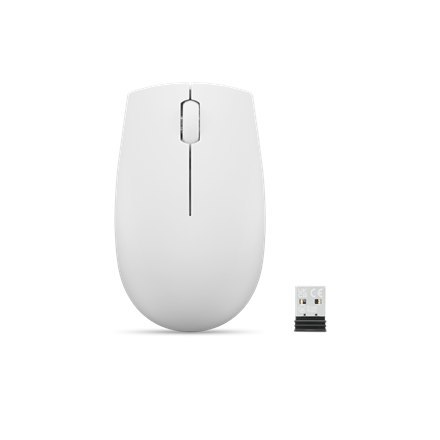 Lenovo | Kompaktowa mysz z baterią | 300 | Bezprzewodowa | Szary chmura Lenovo | Kompaktowa mysz z baterią | 300 | Bezprzewodowa | Szary chmura
