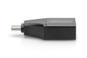 Męski przewód USB-C na żeńskie HDMI, 24-pinowy czarny Digitus, typ A. Męski przewód USB-C na żeńskie HDMI, 24-pinowy czarny Digitus, typ A.