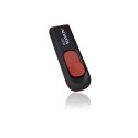 Pamięć USB ADATA C008 64 GB, 2.0 / Czarno-czerwona Pamięć USB ADATA C008 64 GB, 2.0 / Czarno-czerwona