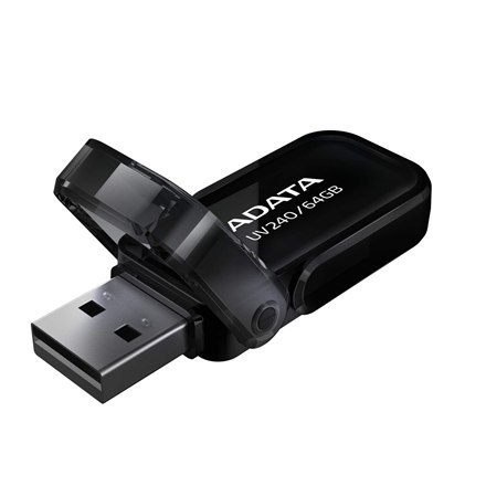 Pamięć USB ADATA DashDrive UV240 64 GB Czarny Pamięć USB ADATA DashDrive UV240 64 GB Czarny