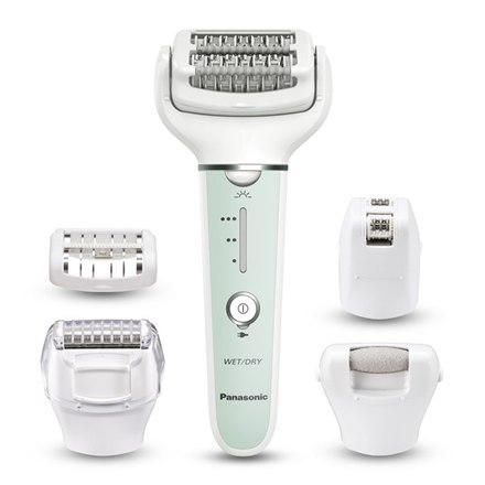Panasonic ES-EY70A-G503 Epilator, White/Green Panasonic Panasonic ES-EY70A-G503 Epilator, White/Green Panasonic