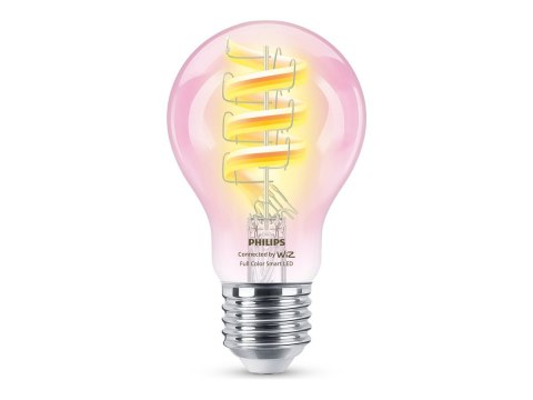 WiZ Philips Smart WiFi Filament Clear A60 E27 6.3W 470Lm RGB Wizarding World WiZ Philips Smart WiFi Filament Clear A60 E27 6.3W 470Lm RGB Wizarding World