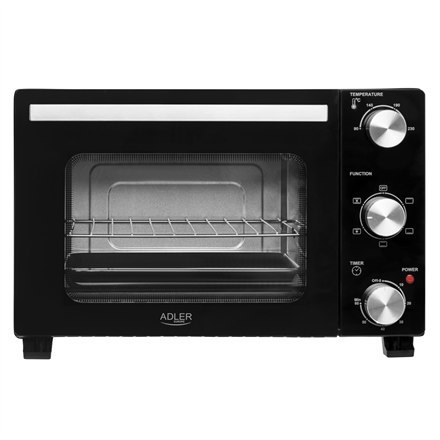 Adler AD 6024 Electric oven, 22 L, Black Adler AD 6024 Electric oven, 22 L, Black