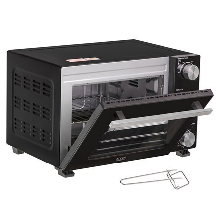 Adler AD 6024 Electric oven, 22 L, Black Adler AD 6024 Electric oven, 22 L, Black