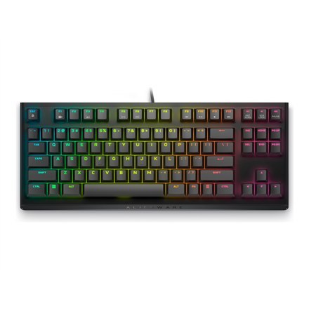 Alienware Tenkeyless AW420K | Klawiatura Gamingowa | Przewodowa | EN | Ciemna Strona Księżyca | CHERRY MX Red Alienware Tenkeyless AW420K | Klawiatura Gamingowa | Przewodowa | EN | Ciemna Strona Księżyca | CHERRY MX Red