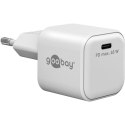 Goobay 65370 USB-C USB-C TM Dual Fast Charger (36 W), White Goobay 65370 USB-C USB-C TM Dual Fast Charger (36 W), White