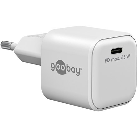 Goobay 65370 USB-C USB-C TM Dual Fast Charger (36 W), White Goobay 65370 USB-C USB-C TM Dual Fast Charger (36 W), White