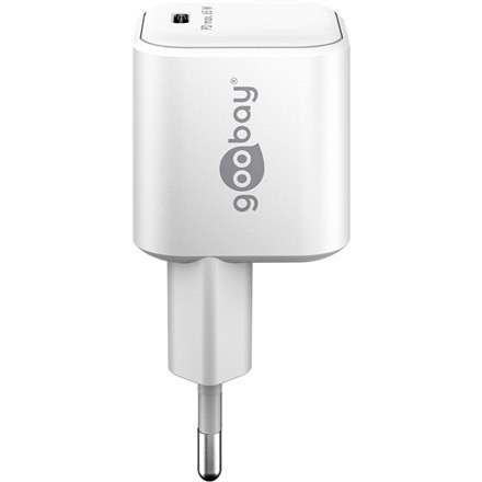 Goobay 65370 USB-C USB-C TM Dual Fast Charger (36 W), White Goobay 65370 USB-C USB-C TM Dual Fast Charger (36 W), White