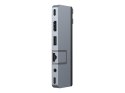 HiperDrive DUO PRO 7-w-2 USB-C Hub dla MacBook Air/Pro 2016-2020 | Porty Ethernet LAN (RJ-45) 1 | Ilość portów HDMI 1 HiperDrive DUO PRO 7-w-2 USB-C Hub dla MacBook Air/Pro 2016-2020 | Porty Ethernet LAN (RJ-45) 1 | Ilość portów HDMI 1